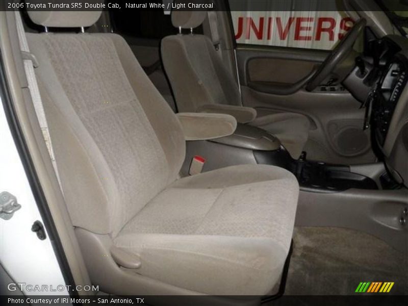 Natural White / Light Charcoal 2006 Toyota Tundra SR5 Double Cab