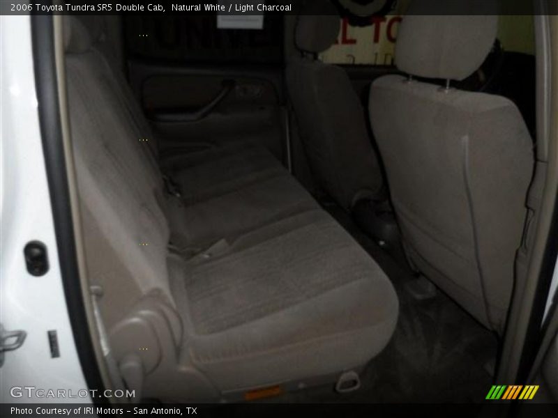 Natural White / Light Charcoal 2006 Toyota Tundra SR5 Double Cab