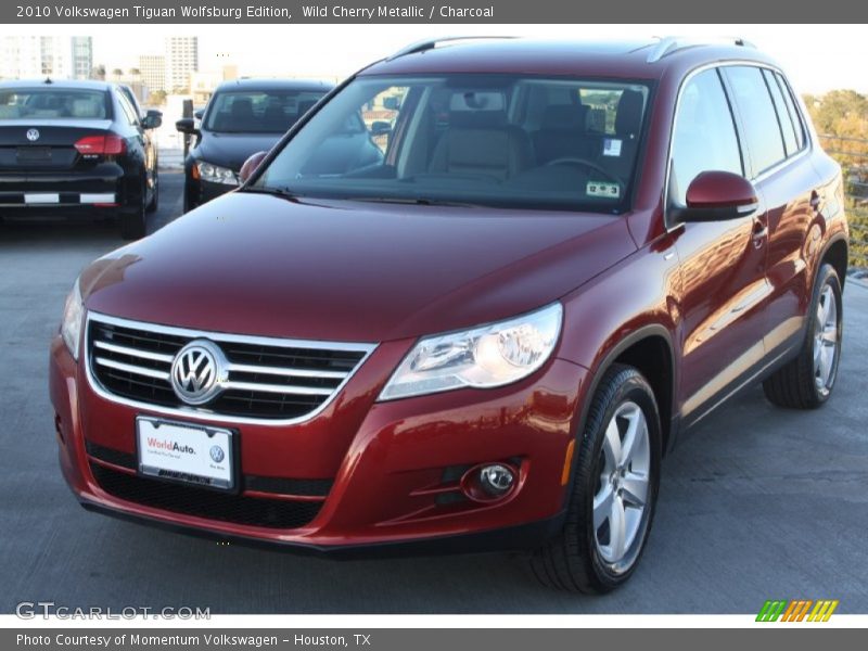 Wild Cherry Metallic / Charcoal 2010 Volkswagen Tiguan Wolfsburg Edition