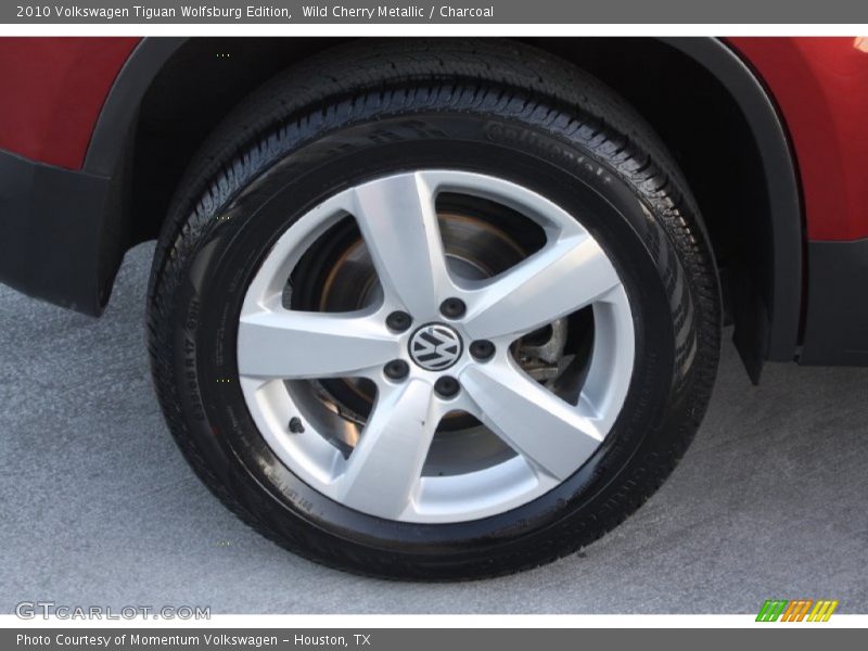 Wild Cherry Metallic / Charcoal 2010 Volkswagen Tiguan Wolfsburg Edition