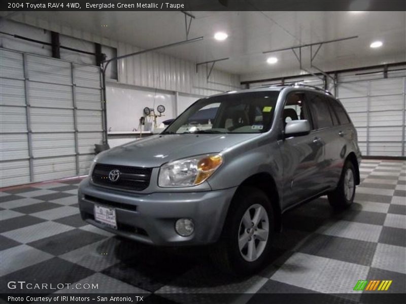 Everglade Green Metallic / Taupe 2004 Toyota RAV4 4WD