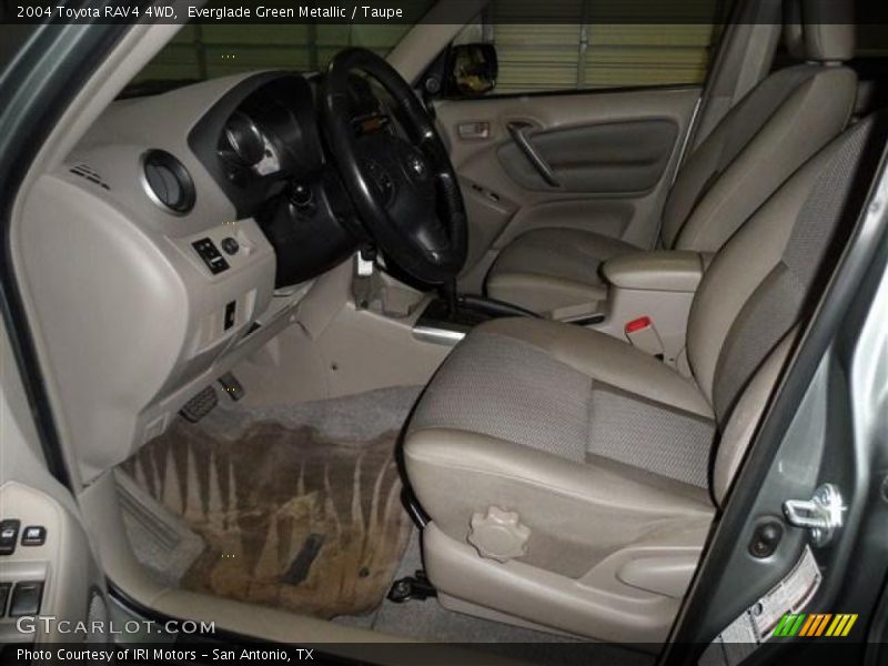 Everglade Green Metallic / Taupe 2004 Toyota RAV4 4WD