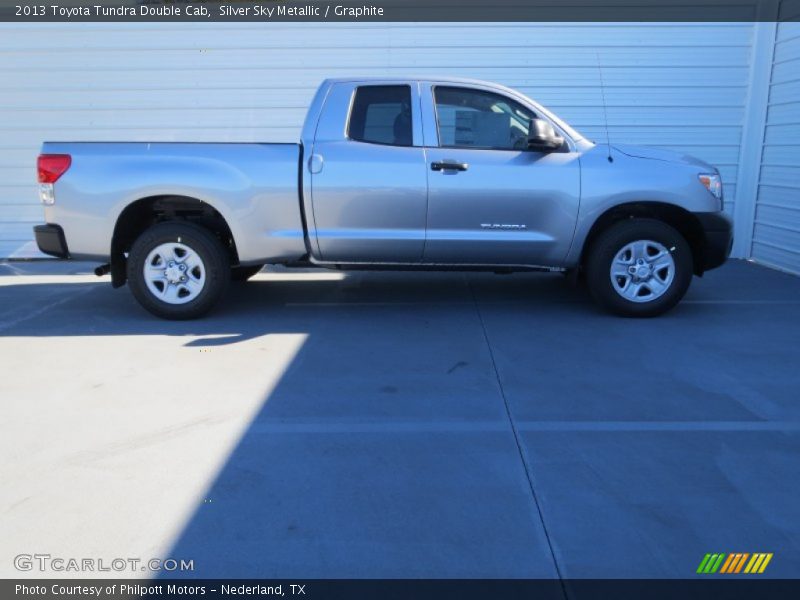 Silver Sky Metallic / Graphite 2013 Toyota Tundra Double Cab