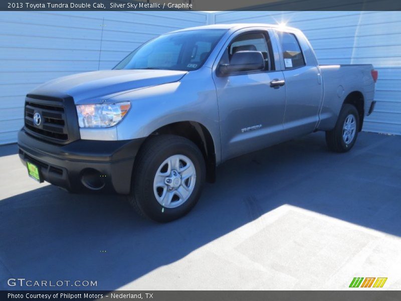 Silver Sky Metallic / Graphite 2013 Toyota Tundra Double Cab