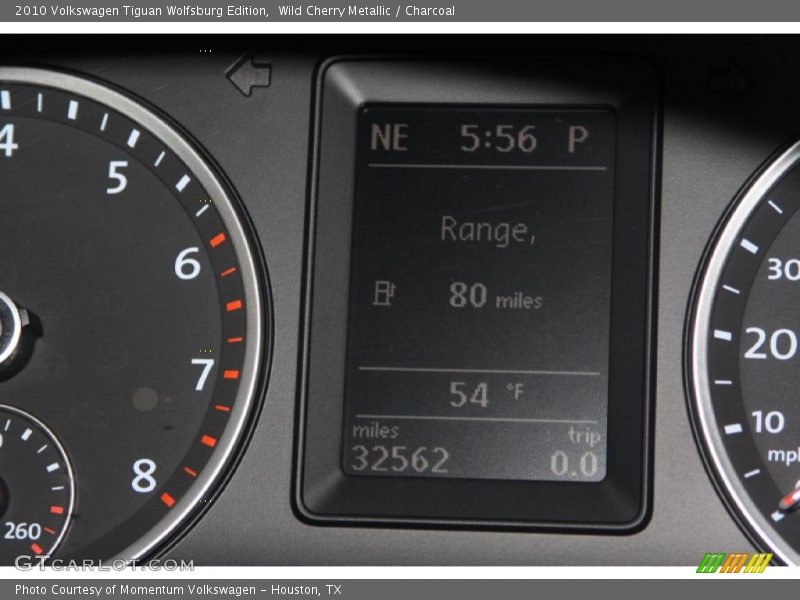 Wild Cherry Metallic / Charcoal 2010 Volkswagen Tiguan Wolfsburg Edition