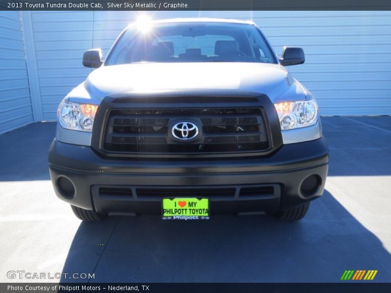 Silver Sky Metallic / Graphite 2013 Toyota Tundra Double Cab