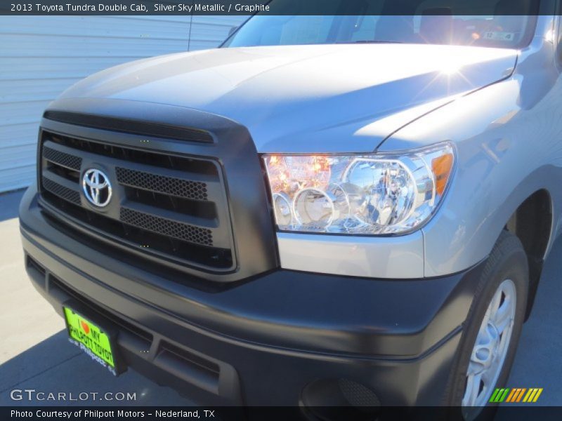 Silver Sky Metallic / Graphite 2013 Toyota Tundra Double Cab