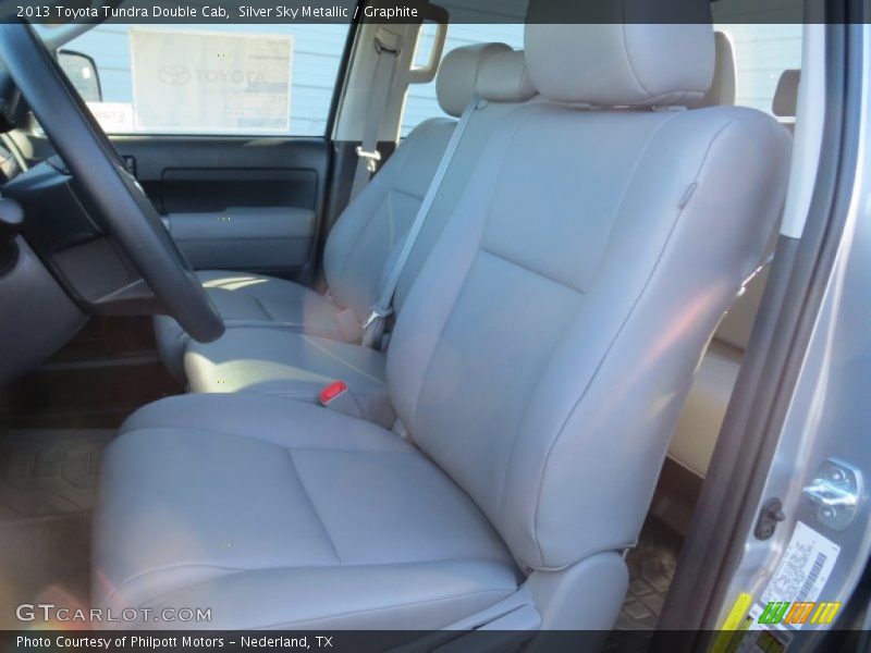 Silver Sky Metallic / Graphite 2013 Toyota Tundra Double Cab