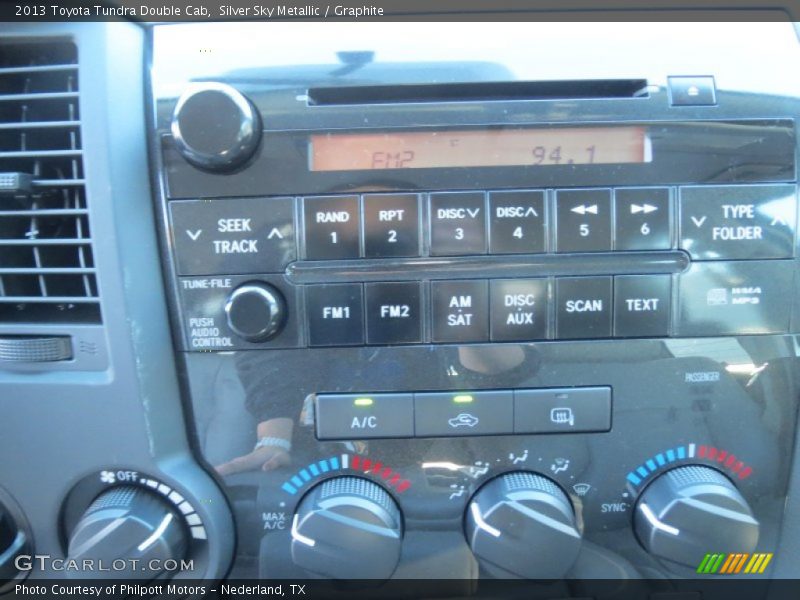 Silver Sky Metallic / Graphite 2013 Toyota Tundra Double Cab