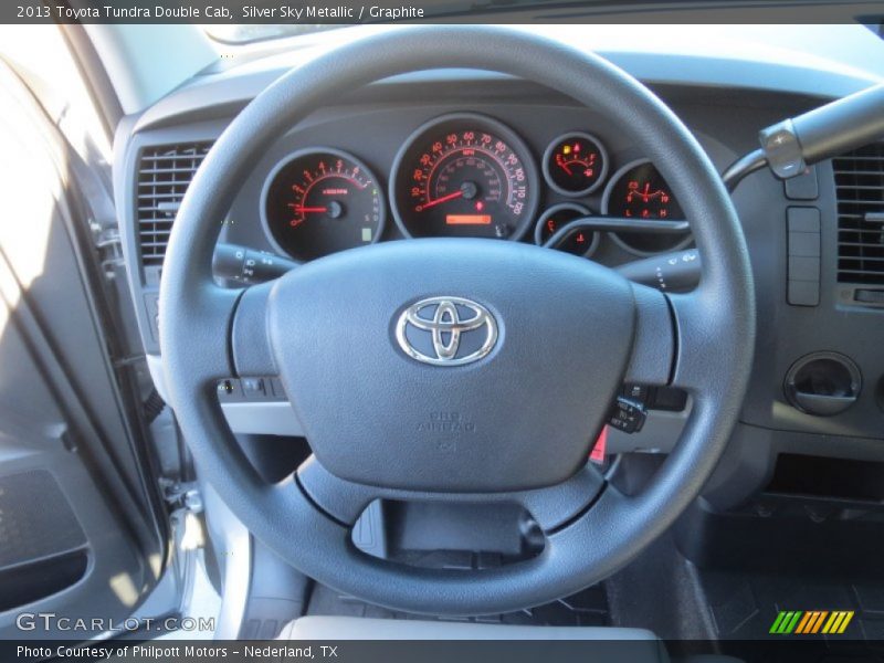 Silver Sky Metallic / Graphite 2013 Toyota Tundra Double Cab