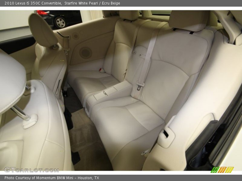 Starfire White Pearl / Ecru Beige 2010 Lexus IS 350C Convertible