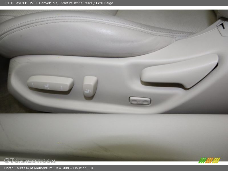 Starfire White Pearl / Ecru Beige 2010 Lexus IS 350C Convertible