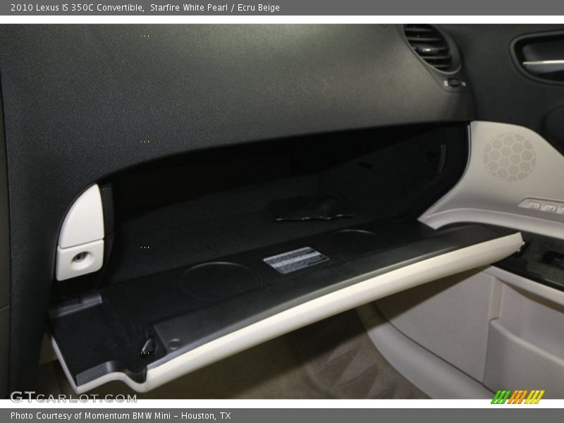Starfire White Pearl / Ecru Beige 2010 Lexus IS 350C Convertible