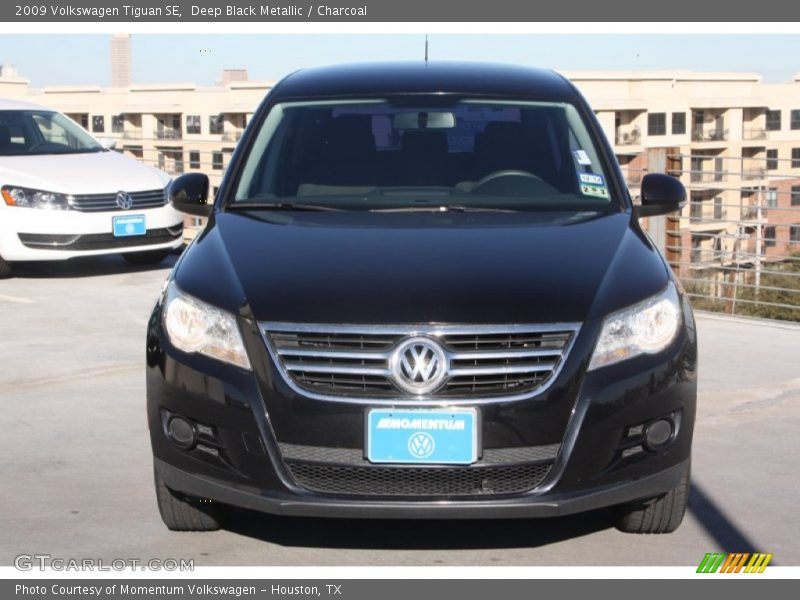 Deep Black Metallic / Charcoal 2009 Volkswagen Tiguan SE