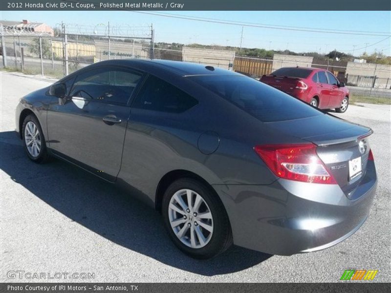 Polished Metal Metallic / Gray 2012 Honda Civic EX-L Coupe