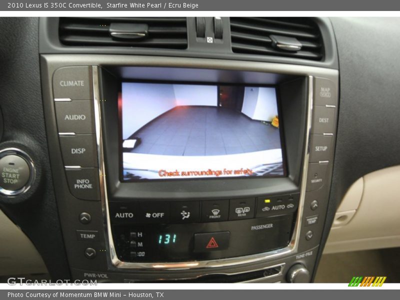 Starfire White Pearl / Ecru Beige 2010 Lexus IS 350C Convertible
