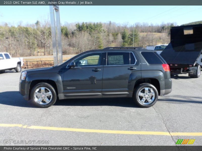Ashen Gray Metallic / Jet Black 2013 GMC Terrain SLE AWD