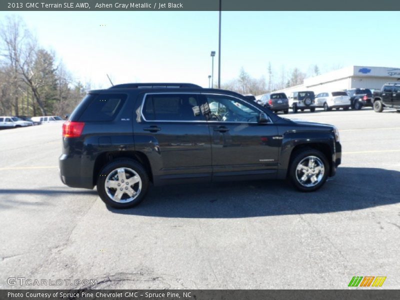Ashen Gray Metallic / Jet Black 2013 GMC Terrain SLE AWD