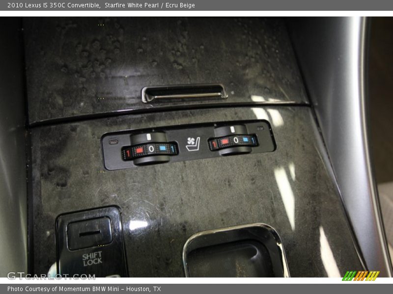 Starfire White Pearl / Ecru Beige 2010 Lexus IS 350C Convertible