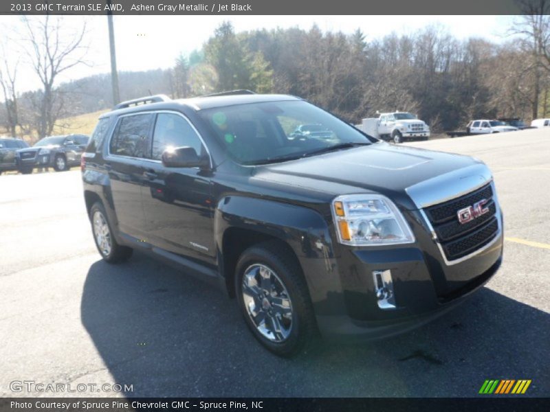 Ashen Gray Metallic / Jet Black 2013 GMC Terrain SLE AWD
