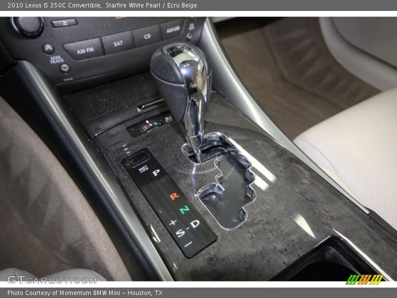 Starfire White Pearl / Ecru Beige 2010 Lexus IS 350C Convertible