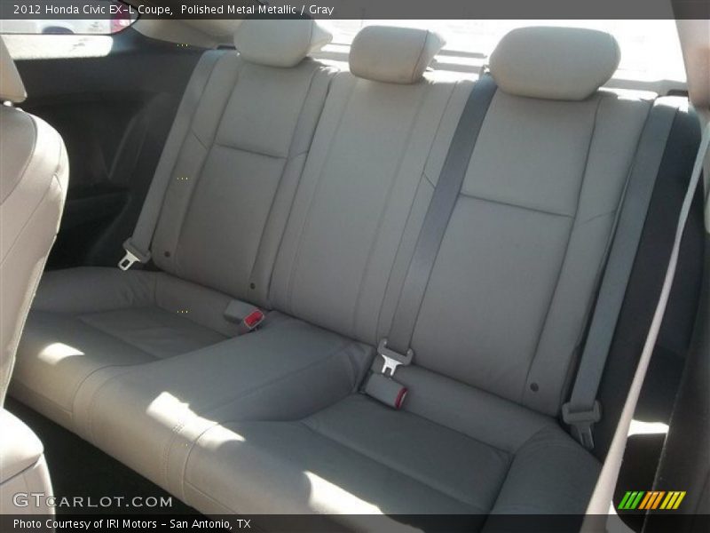 Polished Metal Metallic / Gray 2012 Honda Civic EX-L Coupe