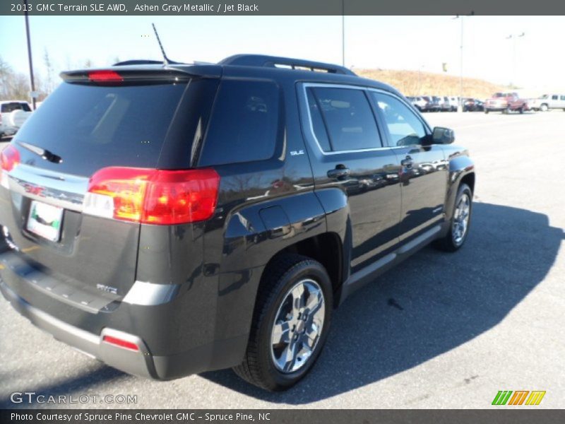 Ashen Gray Metallic / Jet Black 2013 GMC Terrain SLE AWD