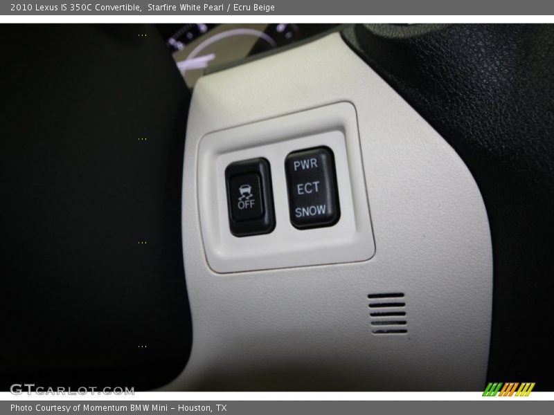 Starfire White Pearl / Ecru Beige 2010 Lexus IS 350C Convertible