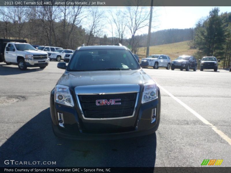 Ashen Gray Metallic / Jet Black 2013 GMC Terrain SLE AWD