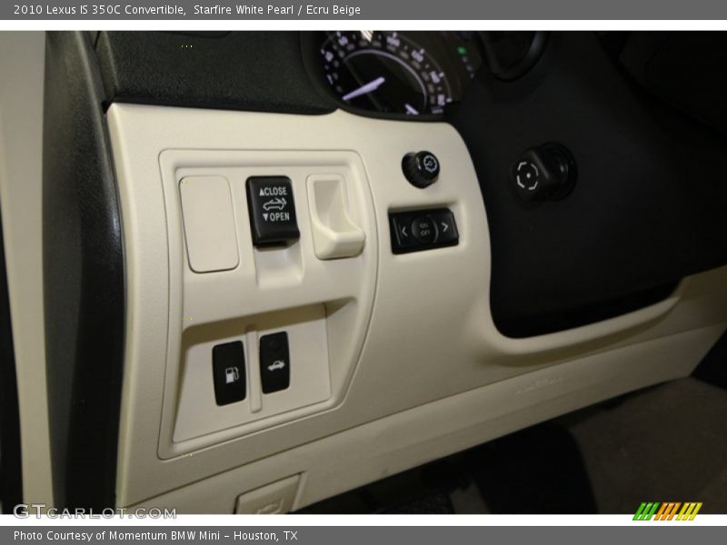 Starfire White Pearl / Ecru Beige 2010 Lexus IS 350C Convertible