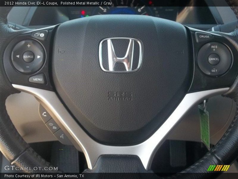 Controls of 2012 Civic EX-L Coupe