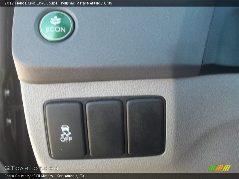 Controls of 2012 Civic EX-L Coupe