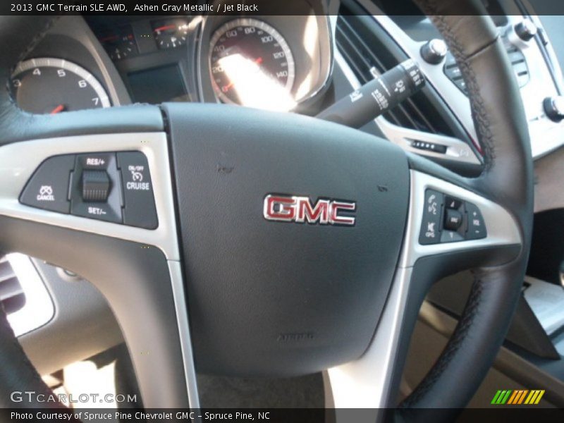 Ashen Gray Metallic / Jet Black 2013 GMC Terrain SLE AWD