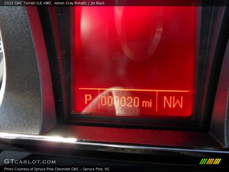 Ashen Gray Metallic / Jet Black 2013 GMC Terrain SLE AWD