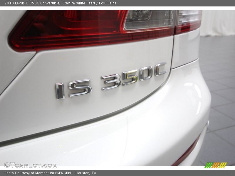Starfire White Pearl / Ecru Beige 2010 Lexus IS 350C Convertible