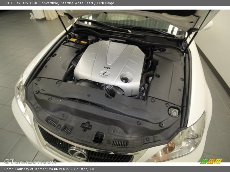 Starfire White Pearl / Ecru Beige 2010 Lexus IS 350C Convertible