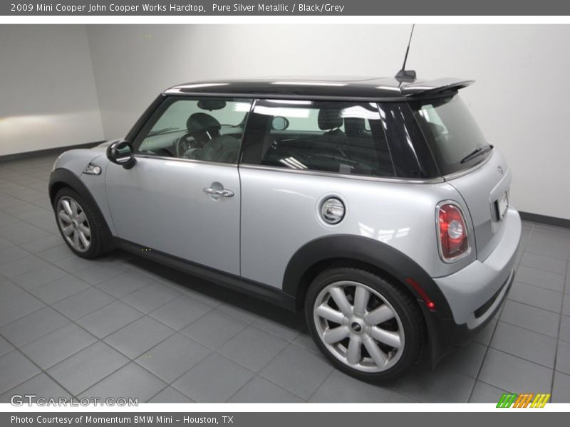 Pure Silver Metallic / Black/Grey 2009 Mini Cooper John Cooper Works Hardtop