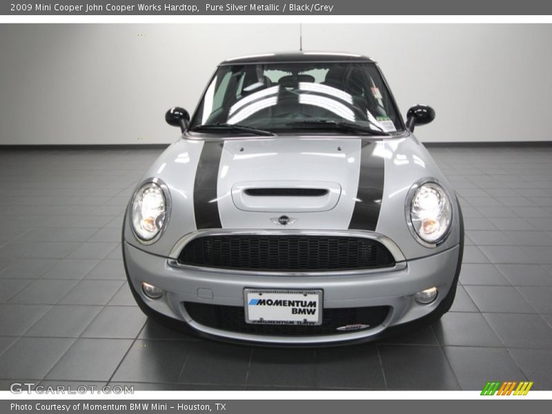 Pure Silver Metallic / Black/Grey 2009 Mini Cooper John Cooper Works Hardtop