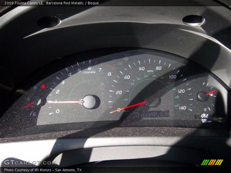 Barcelona Red Metallic / Bisque 2009 Toyota Camry LE