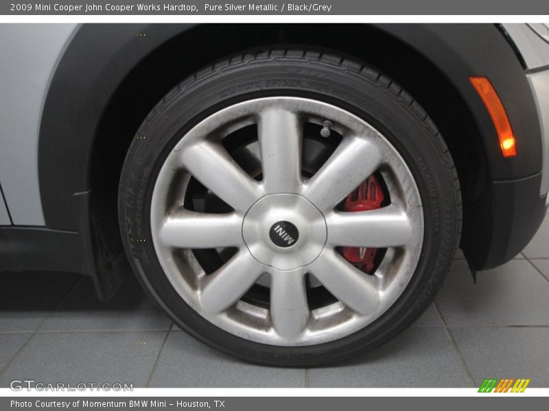 Pure Silver Metallic / Black/Grey 2009 Mini Cooper John Cooper Works Hardtop