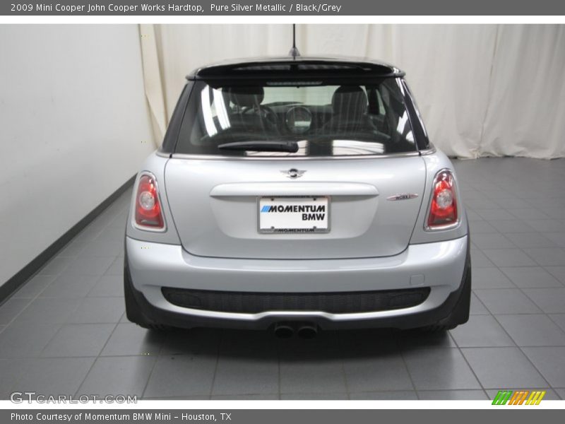 Pure Silver Metallic / Black/Grey 2009 Mini Cooper John Cooper Works Hardtop