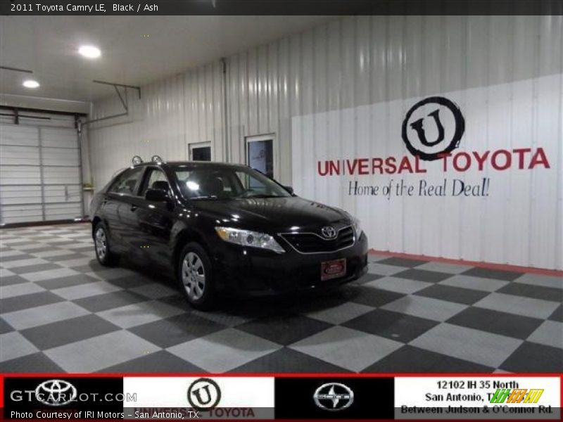 Black / Ash 2011 Toyota Camry LE