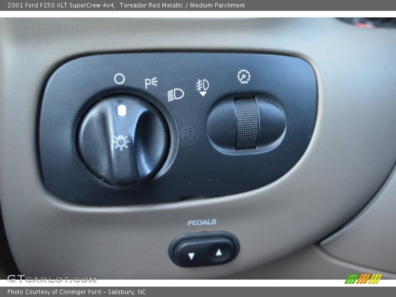 Controls of 2001 F150 XLT SuperCrew 4x4