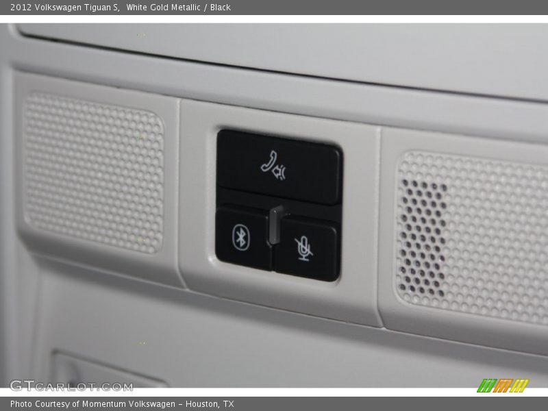 White Gold Metallic / Black 2012 Volkswagen Tiguan S
