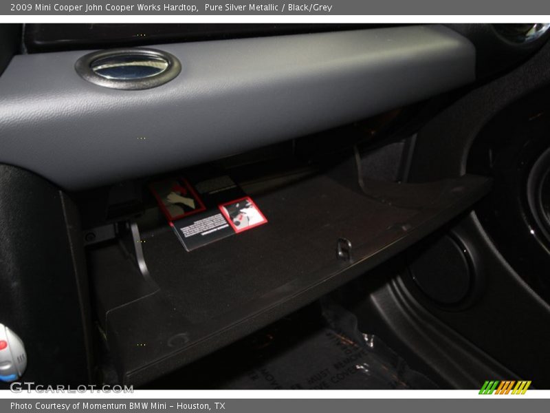 Pure Silver Metallic / Black/Grey 2009 Mini Cooper John Cooper Works Hardtop