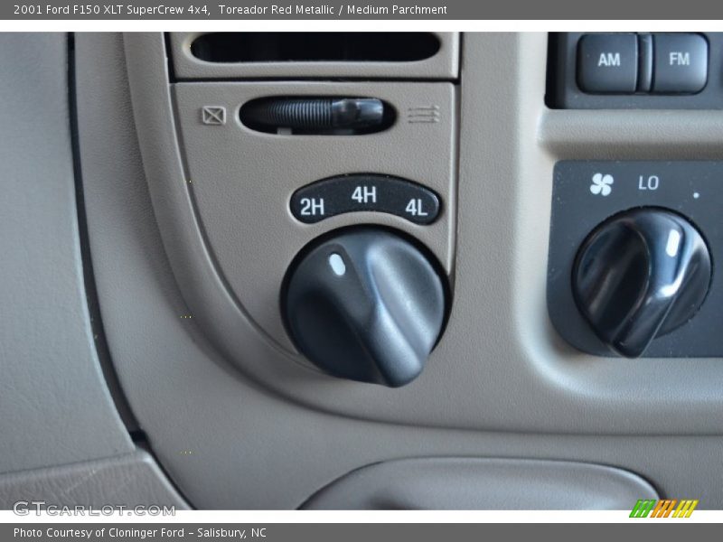 Controls of 2001 F150 XLT SuperCrew 4x4