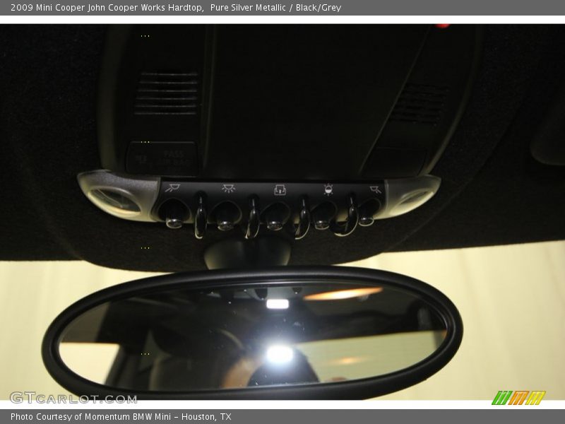 Pure Silver Metallic / Black/Grey 2009 Mini Cooper John Cooper Works Hardtop
