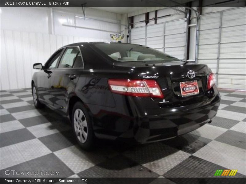 Black / Ash 2011 Toyota Camry LE