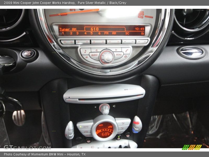Pure Silver Metallic / Black/Grey 2009 Mini Cooper John Cooper Works Hardtop