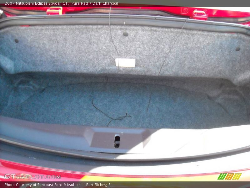 Pure Red / Dark Charcoal 2007 Mitsubishi Eclipse Spyder GT
